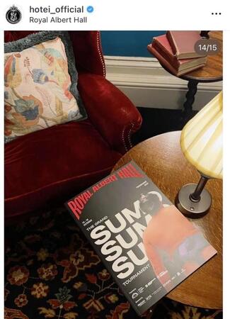 布袋寅泰のインスタグラム＠ｈｏｔｅｉ＿ｏｆｆｉｃｉａｌより 