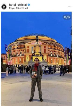 布袋寅泰のインスタグラム＠ｈｏｔｅｉ＿ｏｆｆｉｃｉａｌより 