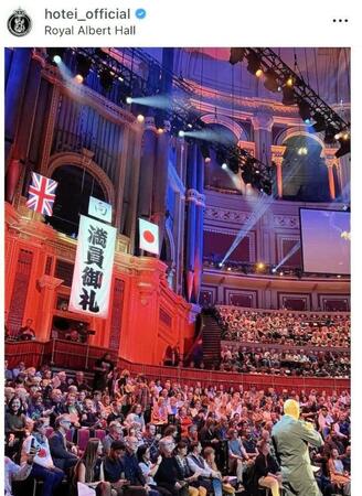 布袋寅泰のインスタグラム＠ｈｏｔｅｉ＿ｏｆｆｉｃｉａｌより 