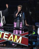 　会場を盛り上げるＭＡＫＩ（撮影・石井剣太郎）