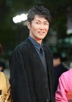 　「第３８回東京国際映画祭」レッドカーペットに登場した元木大介（撮影・伊藤笙子）