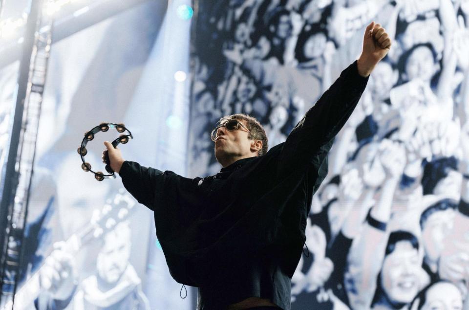 　オアシスのリアム・ギャラガーⒸＢｉｇ　Ｂｒｏｔｈｅｒ　Ｒｅｃｏｒｄｉｎｇｓ