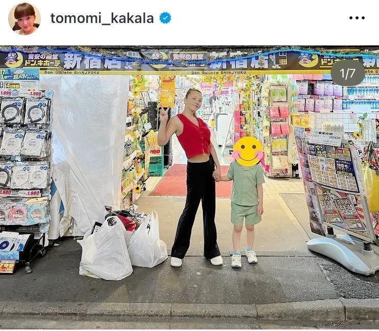 減量途中だった７月２７日付の華原朋美のインスタグラム＠ｔｏｍｏｍｉ＿ｋａｋａｌａより