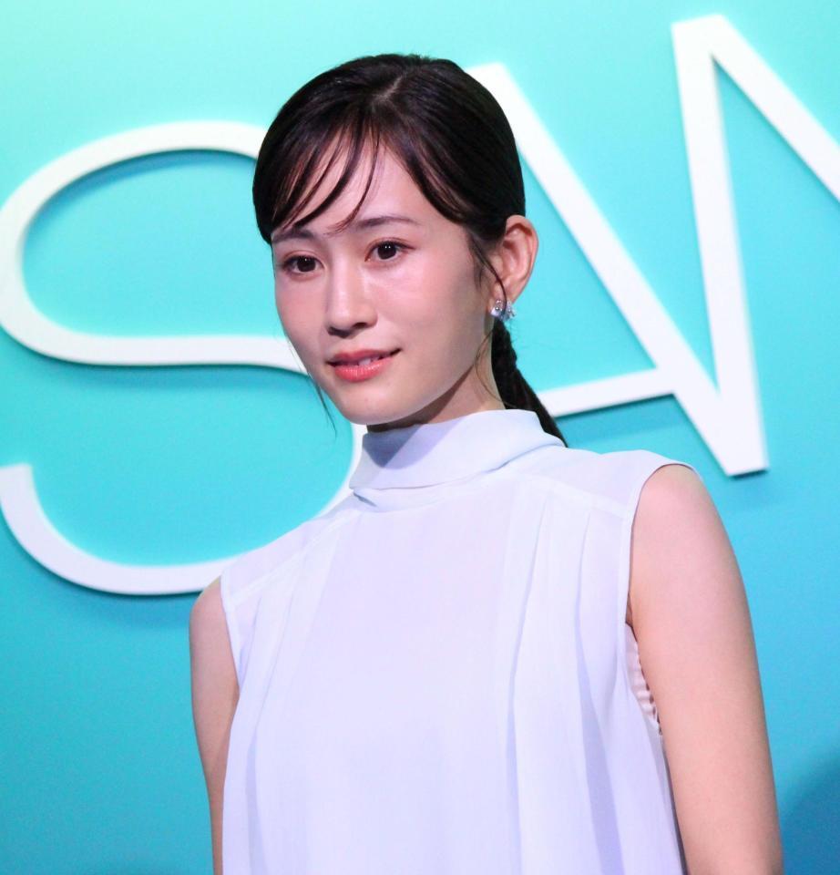 　特別ゲストとして登壇した前田敦子