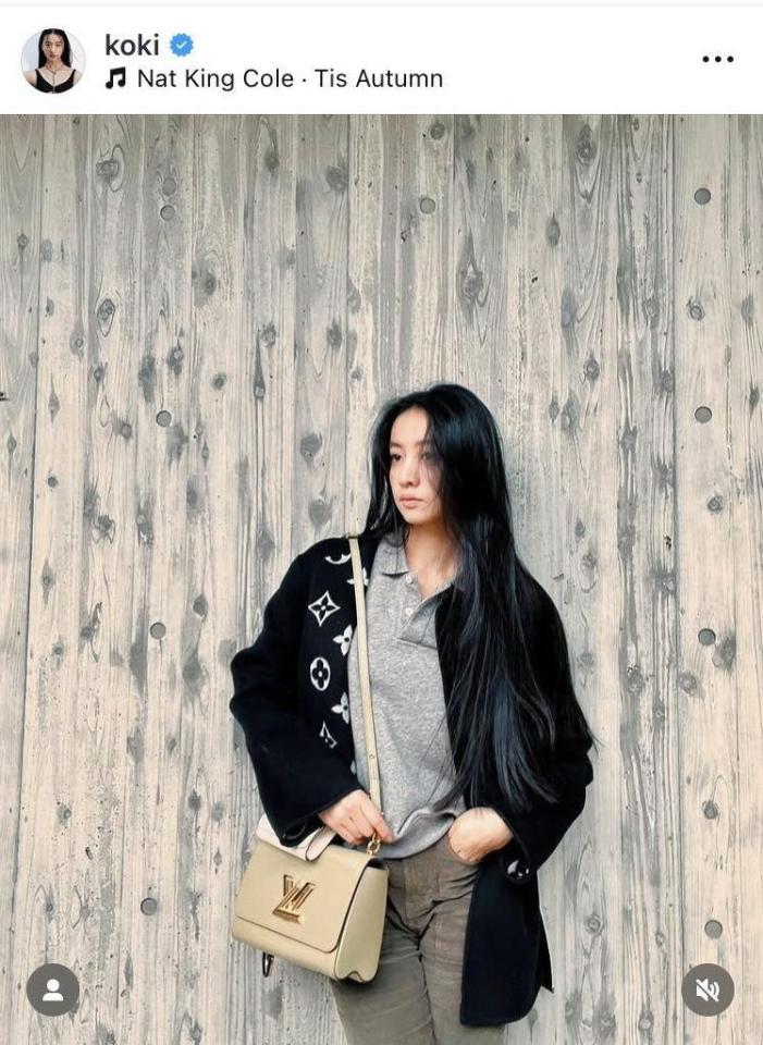 Ｋｏｋｉ，のインスタグラム＠ｋｏｋｉ（１０月２４日付）より