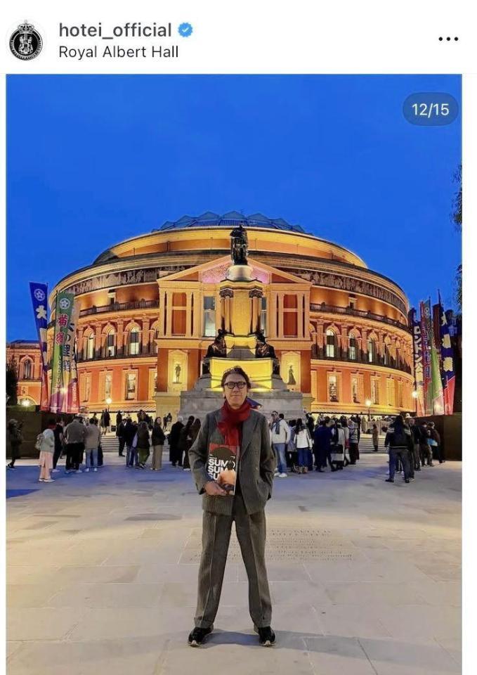 布袋寅泰のインスタグラム＠ｈｏｔｅｉ＿ｏｆｆｉｃｉａｌより 