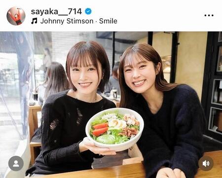 山本彩のインスタグラム＠ｓａｙａｋａ＿＿７１４から