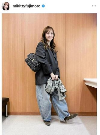 　藤本美貴のインスタグラム＠ｍｉｋｉｔｔｙｆｕｊｉｍｏｔｏより