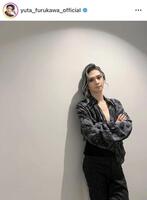 　「エリザベート」出演中の古川雄大。インスタグラム＠ｙｕｔａ＿ｆｕｒｕｋａｗａ＿ｏｆｆｉｃｉａｌ（１０月２７日付）より 