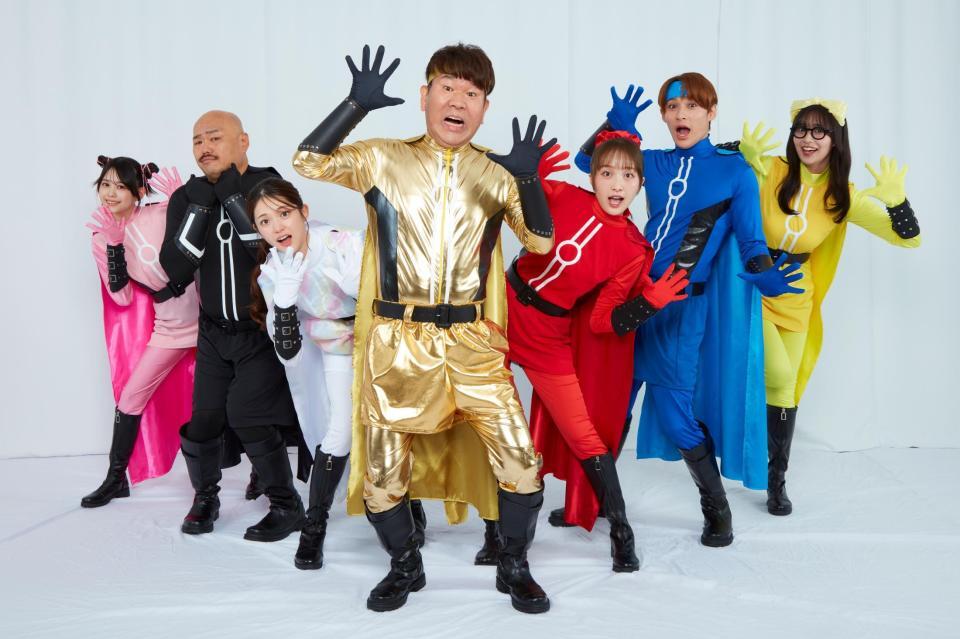 　日テレ「びっくりあいらんど」に出演するメンバー