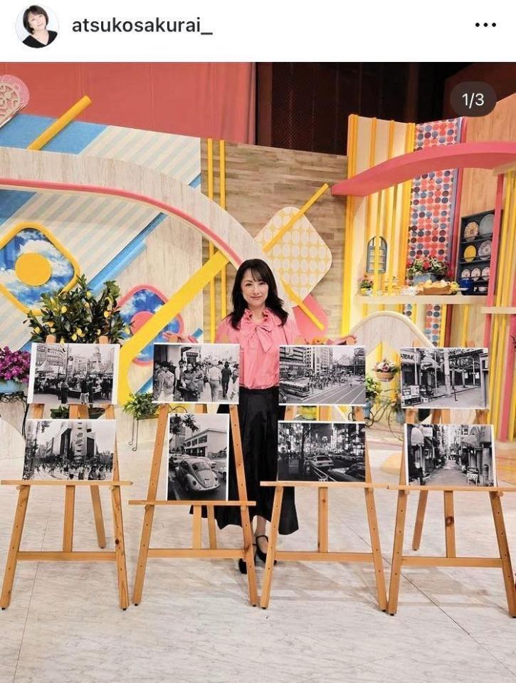 　櫻井淳子のインスタグラム＠ａｔｓｕｋｏｓａｋｕｒａｉ＿より