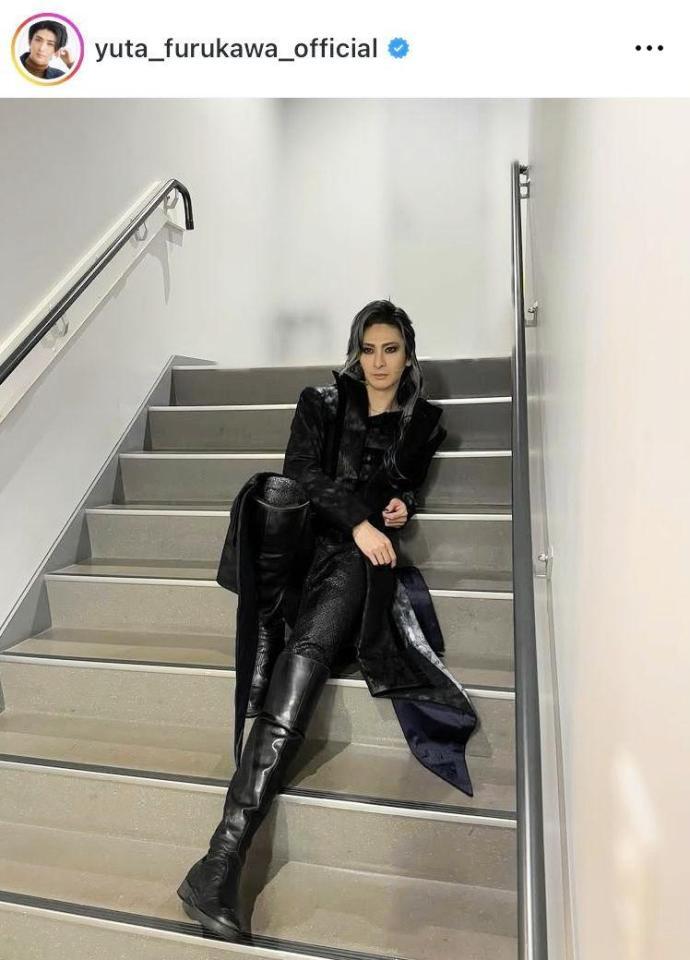 　「エリザベート」出演中の古川雄大。インスタグラム＠ｙｕｔａ＿ｆｕｒｕｋａｗａ＿ｏｆｆｉｃｉａｌ（１０月２６日付）より