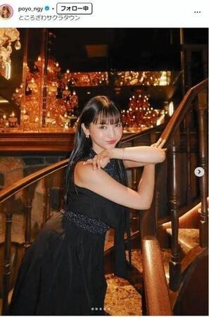 　ゆきぽよインスタグラム＠ｐｏｙｏ＿ｎｇｙ