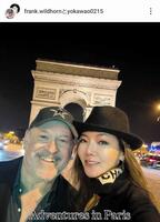 　パリで。和央ようかのインスタグラム＠ｙｏｋａｗａｏ０２１５（１０月１５日付）より 