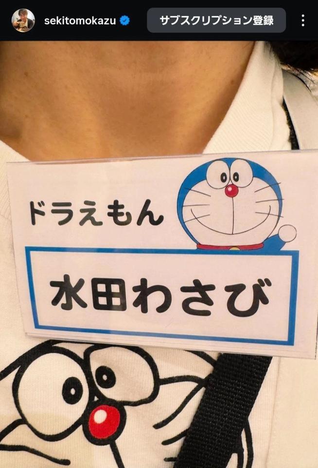 　関智一インスタグラム＠ｓｅｋｉｔｏｍｏｋａｚｕから