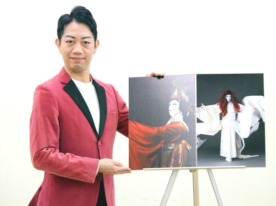 　「ＡＲＴ歌舞伎」をアピールする中村壱太郎