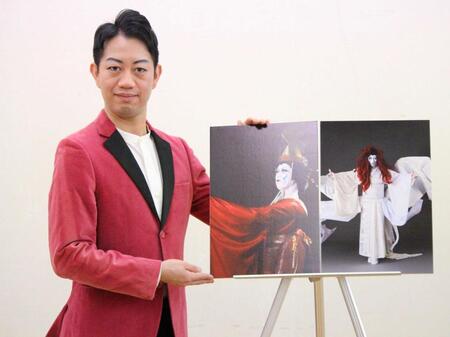 　「ＡＲＴ歌舞伎」をアピールする中村壱太郎