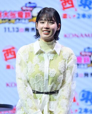 　イベントに登場した石井杏奈