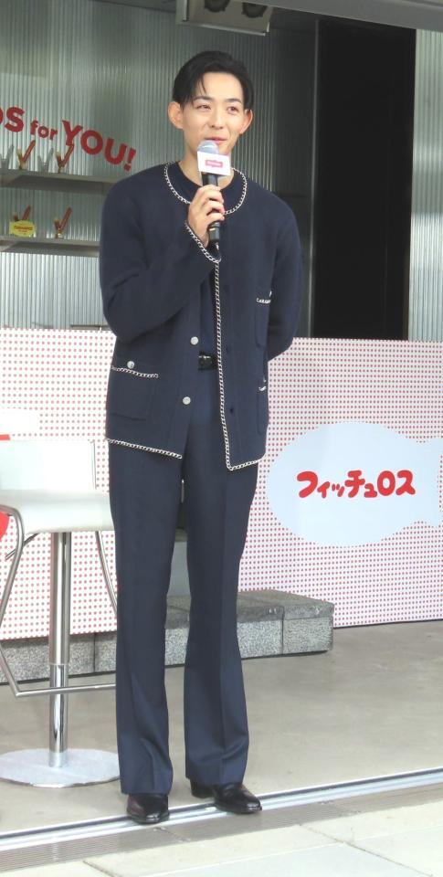 　「ひみつのチュロス『フィッチュロス』」オープン記念イベントに出席した竜星涼