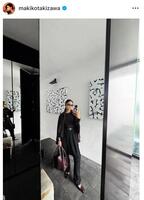 滝沢眞規子のインスタグラム＠ｍａｋｉｋｏｔａｋｉｚａｗａより 
