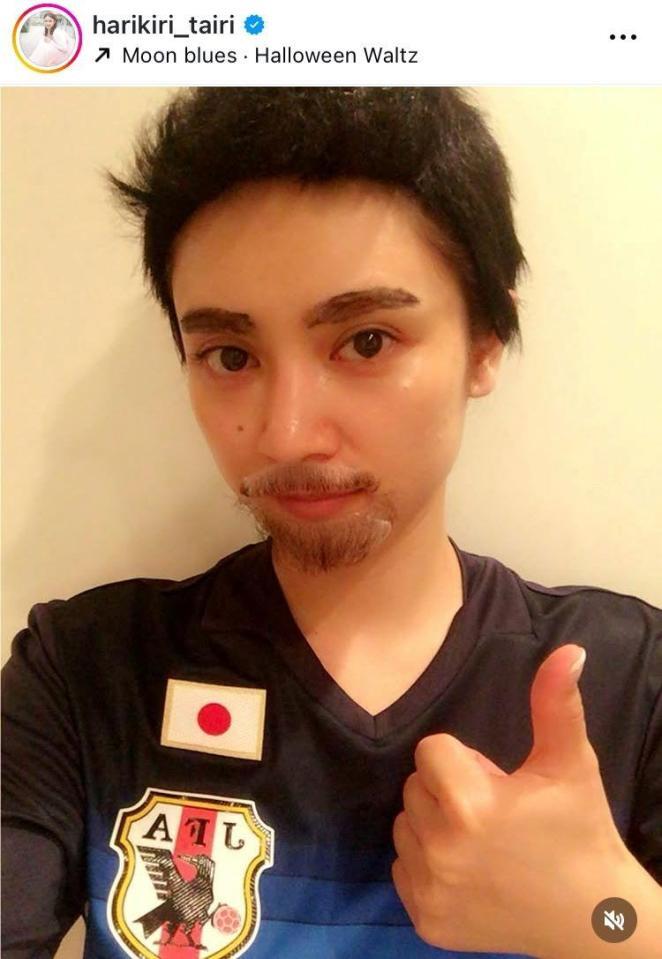 　平愛梨インスタグラム（ｈａｒｉｋｉｒｉ＿ｔａｉｒｉ）より