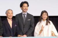 　（左から）堺正章、竹野内豊、風吹ジュン