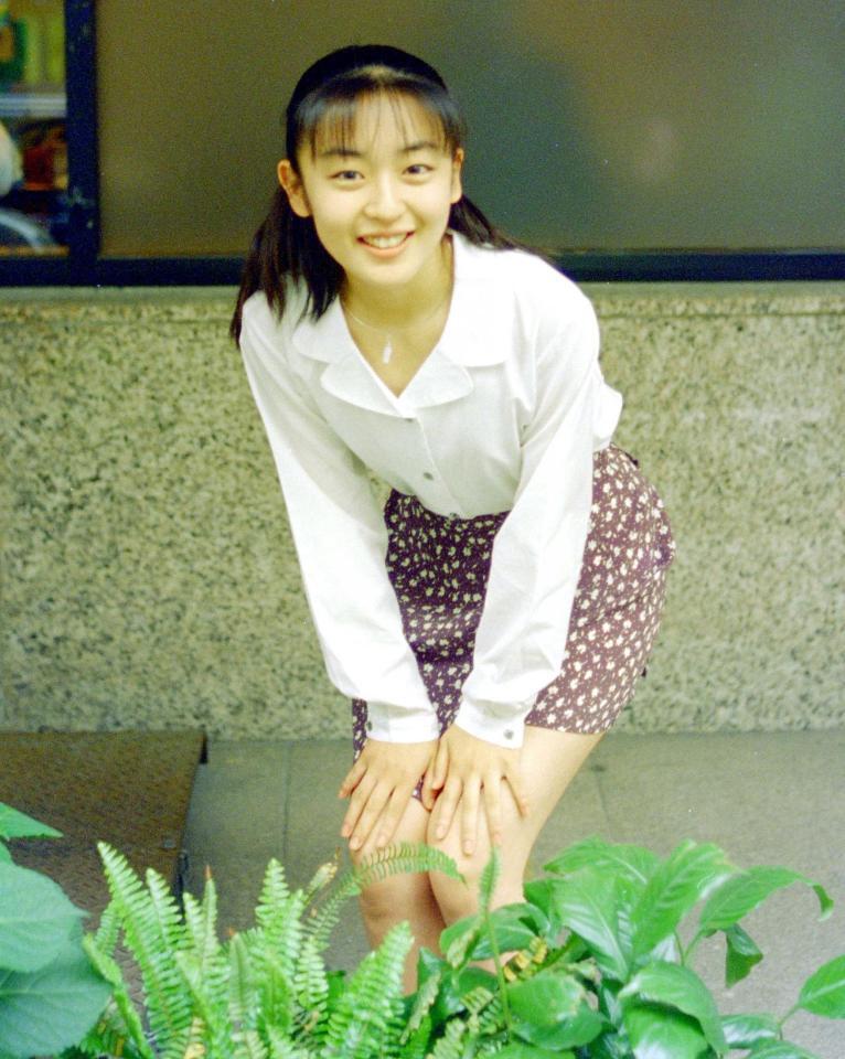 　酒井美紀＝１９９５年５月、大阪市内