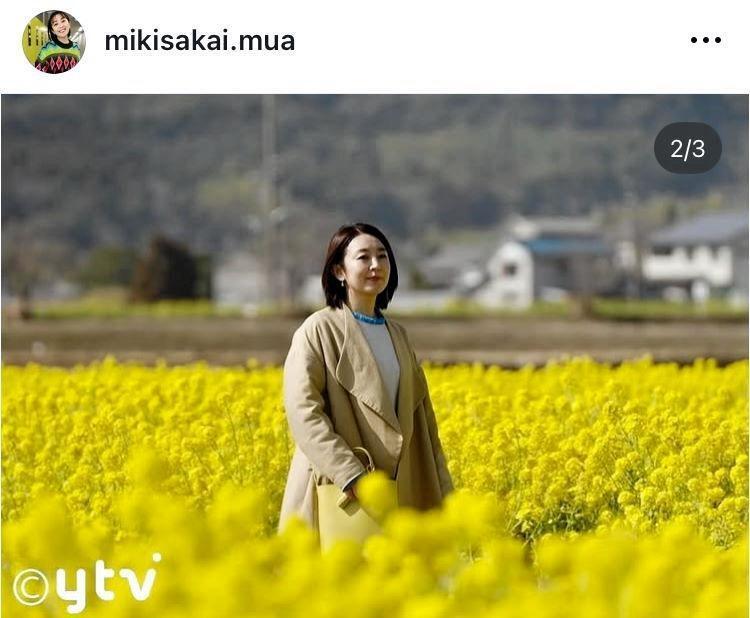 　４月の酒井美紀のインスタグラム＠ｍｉｋｉｓａｋａｉ．ｍｕａより