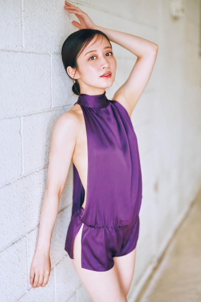 　川上千尋の初写真集「永遠未遂」内の本人お気に入りカット（撮影：岡本武志）