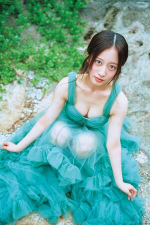 　川上千尋の初写真集「永遠未遂」内の本人お気に入りカット（撮影：岡本武志）