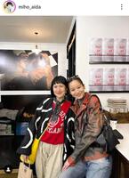 　娘と。藍田美豊さんのインスタグラム＠ｍｉｈｏ＿ａｉｄａより