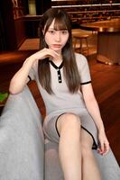 初写真集「なんとかなるなる」を発売した川越紗彩（撮影：野木原晃一）