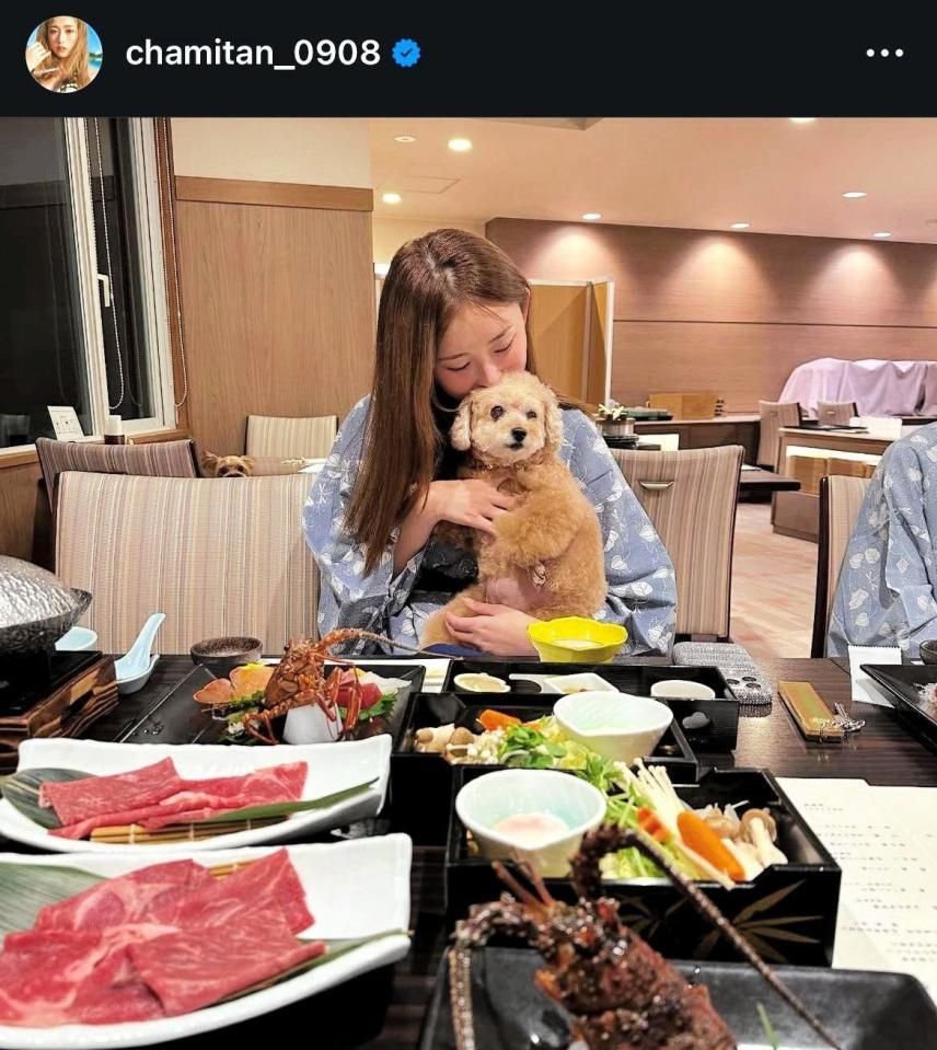 ゆうちゃみのインスタグラム＠ｃｈａｍｉｔａｎ＿０９０８から