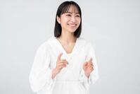 　インタビューに答える田牧そら