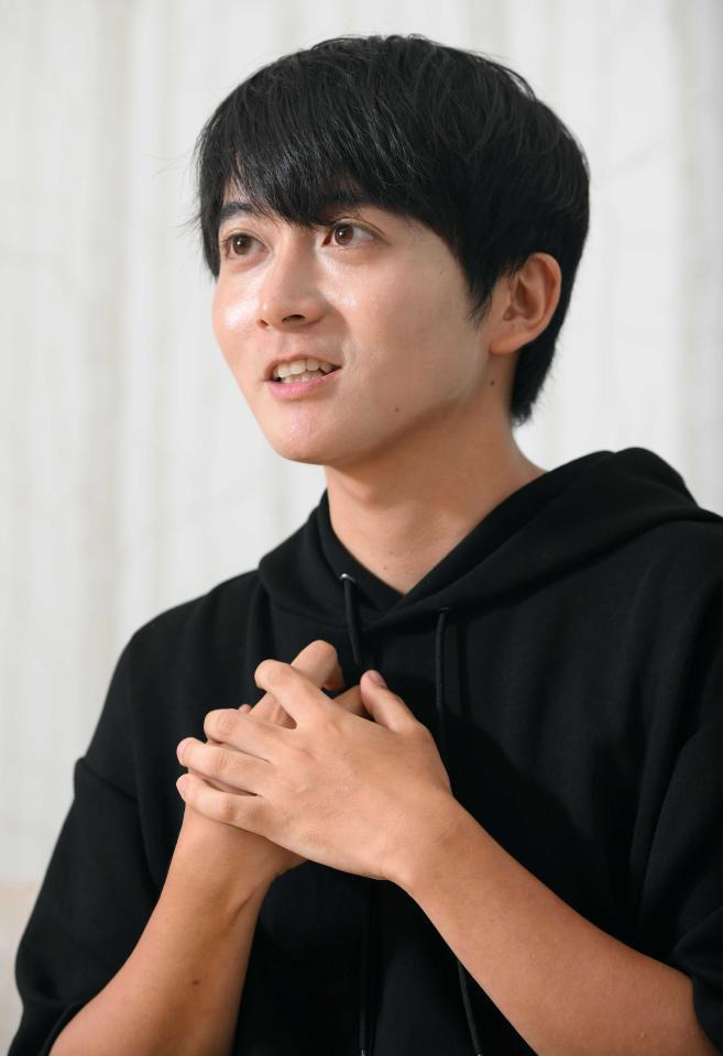 　学生時代を振り返る牧田習（撮影・堀内翔）