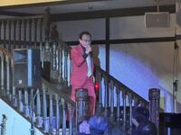 　ディナーショーを開催した湯原昌幸