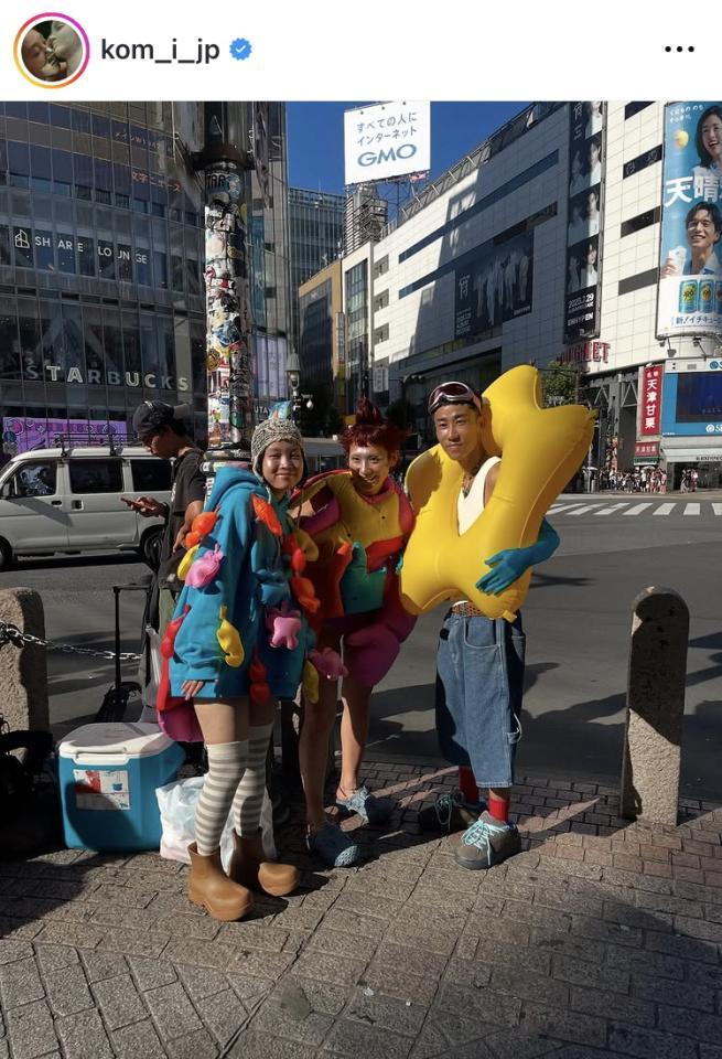コムアイの公式インスタグラム＠ｋｏｍ＿ｉ＿ｊｐより