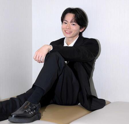 　映画やドラマで唯一無二の存在感を放つ林裕太（撮影・伊藤笙子）