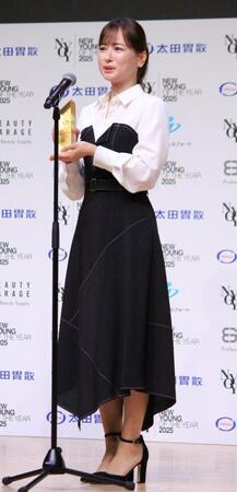 　喜びを語る皆藤愛子