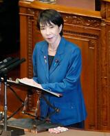 　参院本会議で答弁する高市首相＝６日午前