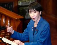 　参院本会議で答弁する高市首相＝６日午前