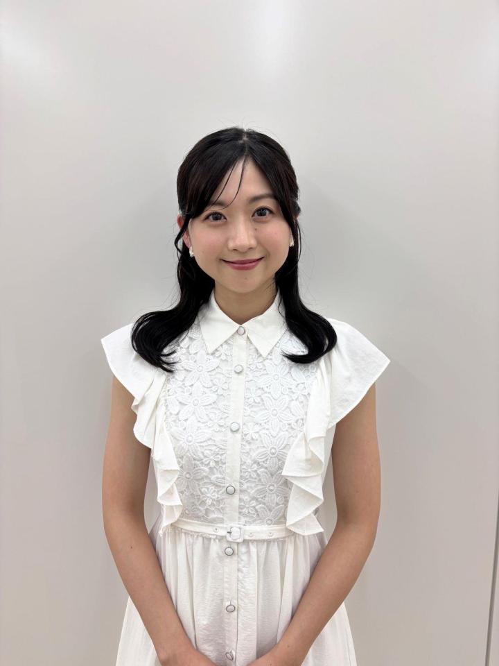　取材に応じた小川真奈