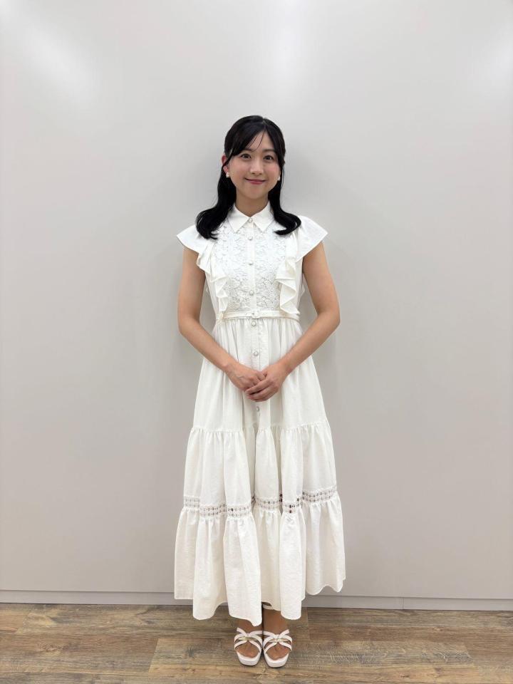 　取材に応じた小川真奈