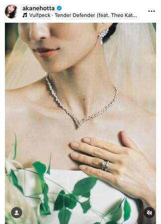 堀田茜のインスタグラム＠ａｋａｎｅｈｏｔｔａから