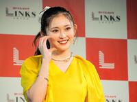 　「リンクス梅田」公式アンバサダー就任式に登場したゆうちゃみ