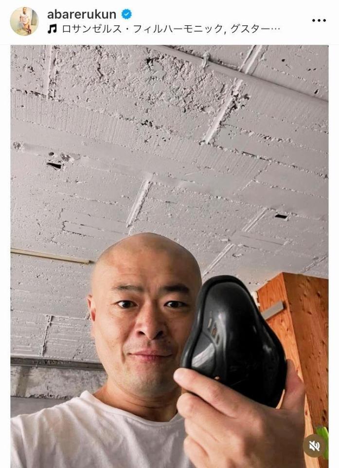 あばれる君のインスタグラム＠ａｂａｒｅｒｕｋｕｎから