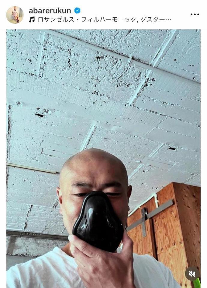 あばれる君のインスタグラム＠ａｂａｒｅｒｕｋｕｎから