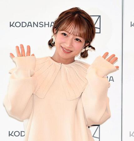 　８月に第５子を出産した辻希美（撮影・佐藤厚）