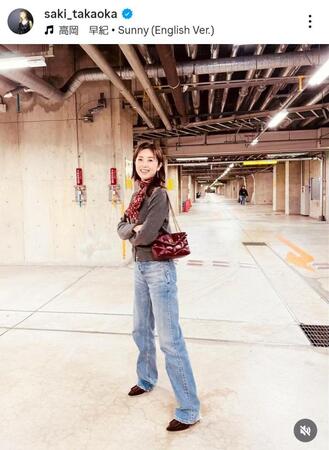 高岡早紀のインスタグラム＠ｓａｋｉ＿ｔａｋａｏｋａ（１１月５日付）より 
