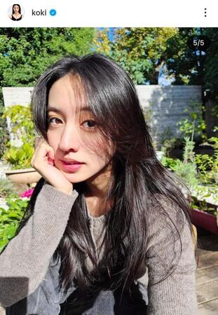 Ｋｏｋｉ，のインスタグラム＠ｋｏｋｉ（１１月３日付）より